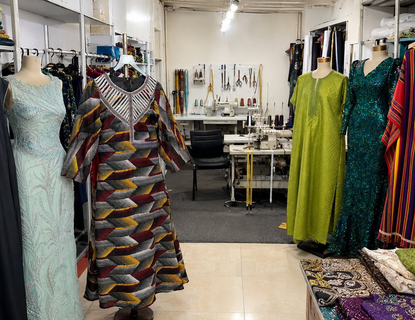 Inside the Thread of Africa studio